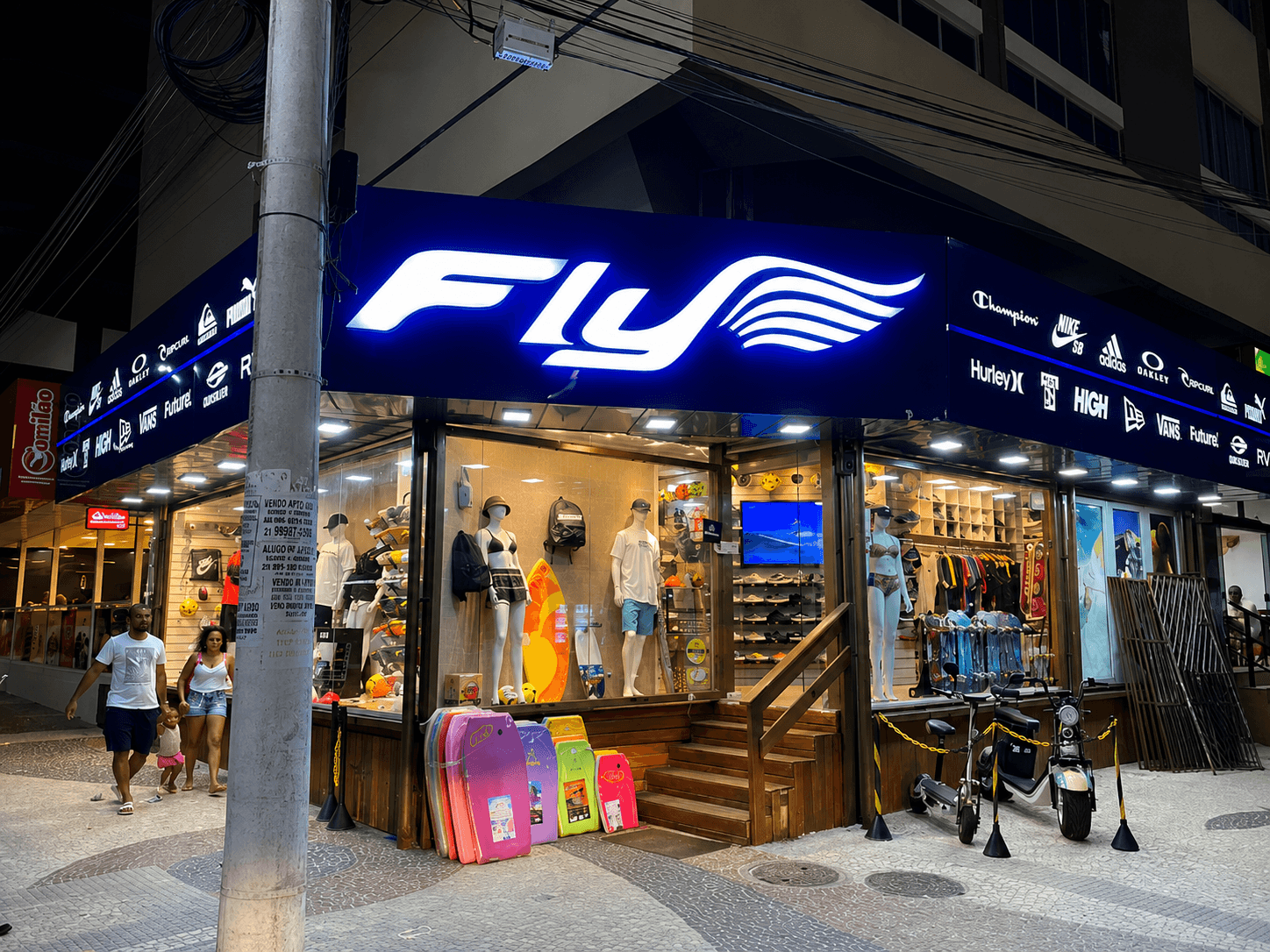 Modernização visual de ponto de venda depois